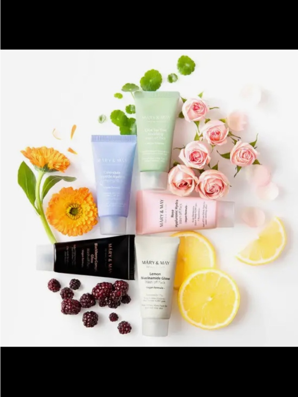 Mary&May Vegan Wash Off Mask Mini Gift Set - Picture 6 of 13